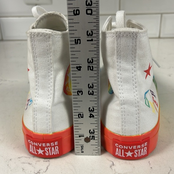 Converse Chuck Taylor All Star High 'Smiley - Pride' Size 6.5 - Picture 6 of 16
